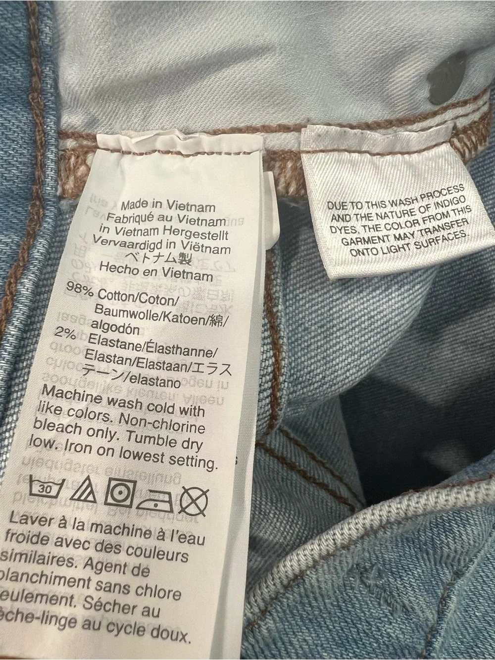 Madewell Slim wide leg Crop jeans size 26 - Picture 8 of 10